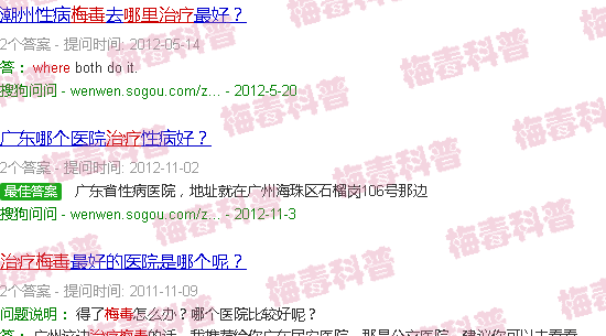 汕头治疗梅毒哪里好