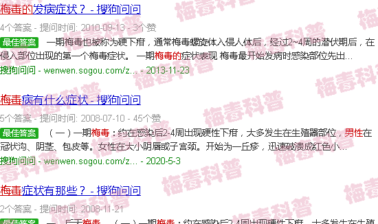 汕头男性梅毒的前兆图片龟头炎