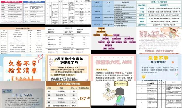 汕头不孕要检查哪些项目
