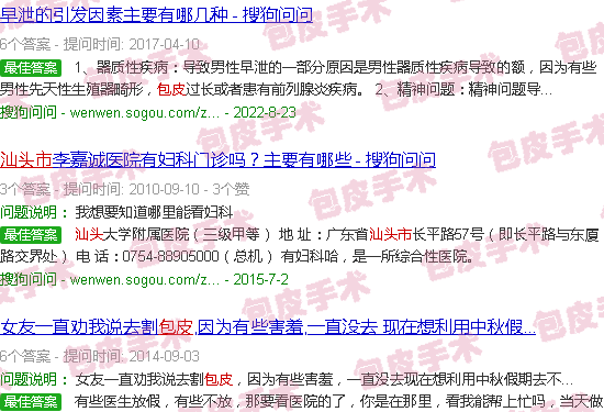 汕头怎么判断包皮