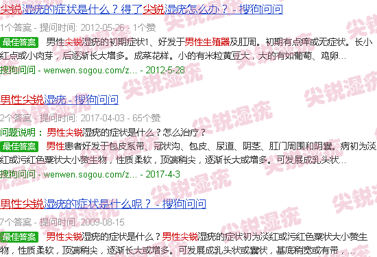汕头男性生殖器尖锐