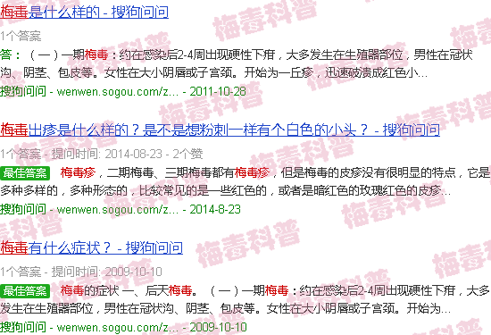 汕头梅毒疹图片