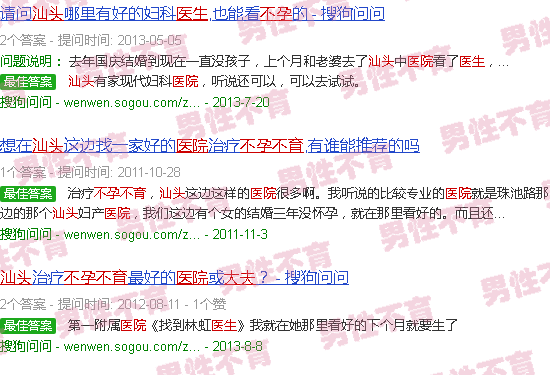 汕头市哪家医院有不孕不育*医生