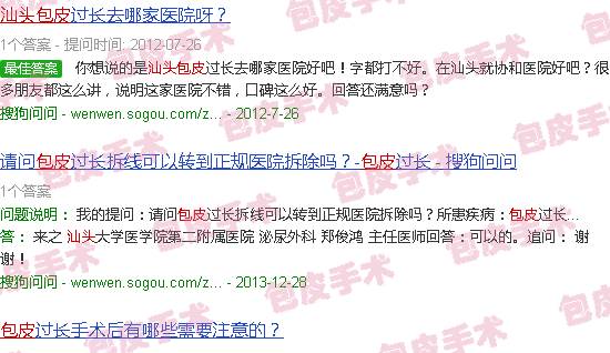 汕头包皮有点长