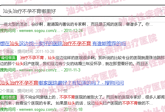 汕头治疗不孕不育哪里好