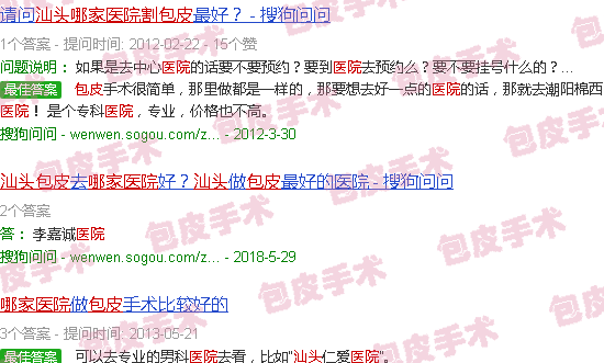 汕头哪家医院割包皮