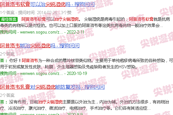 汕头阿昔洛韦软膏治疗尖锐湿疣