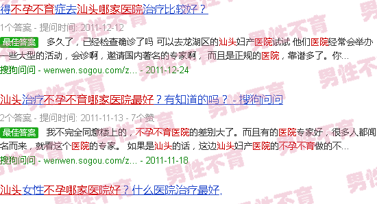 汕头不孕不育哪家医院好点