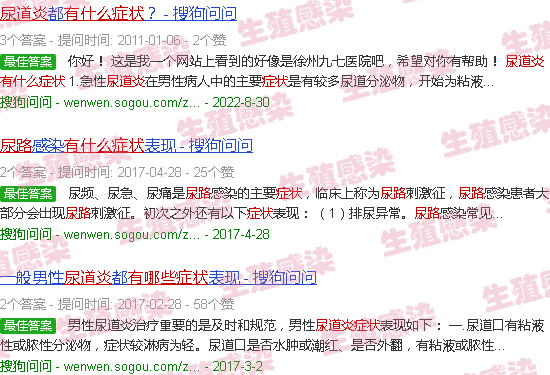 汕头尿路炎症状有哪些状况
